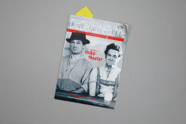 Cover - Deutsche Bühne