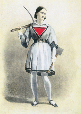 Fidelio, historische Figurine