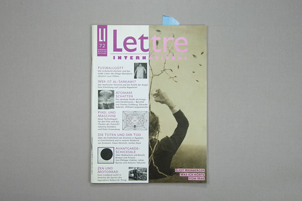 Cover - Lettre