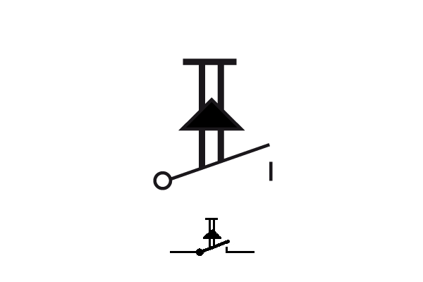 Inszenierung als Installation: ›Ring-Studie 01 | Rheingold, Vorspiel‹, Beginn der Projektion im Rahmen (Kohlezeichnung) des historischen Portals des Opernhauses Zürich, Szenenbild aus der ersten Sequenz mit animiertem MAC-Lautstärkesymbol. Kunstmuseum Thun. 2010. © Dombois.